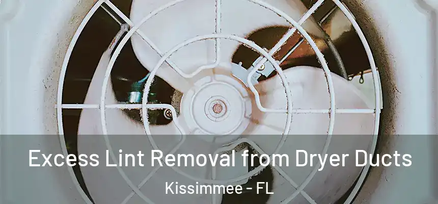 Excess Lint Removal from Dryer Ducts Kissimmee - FL